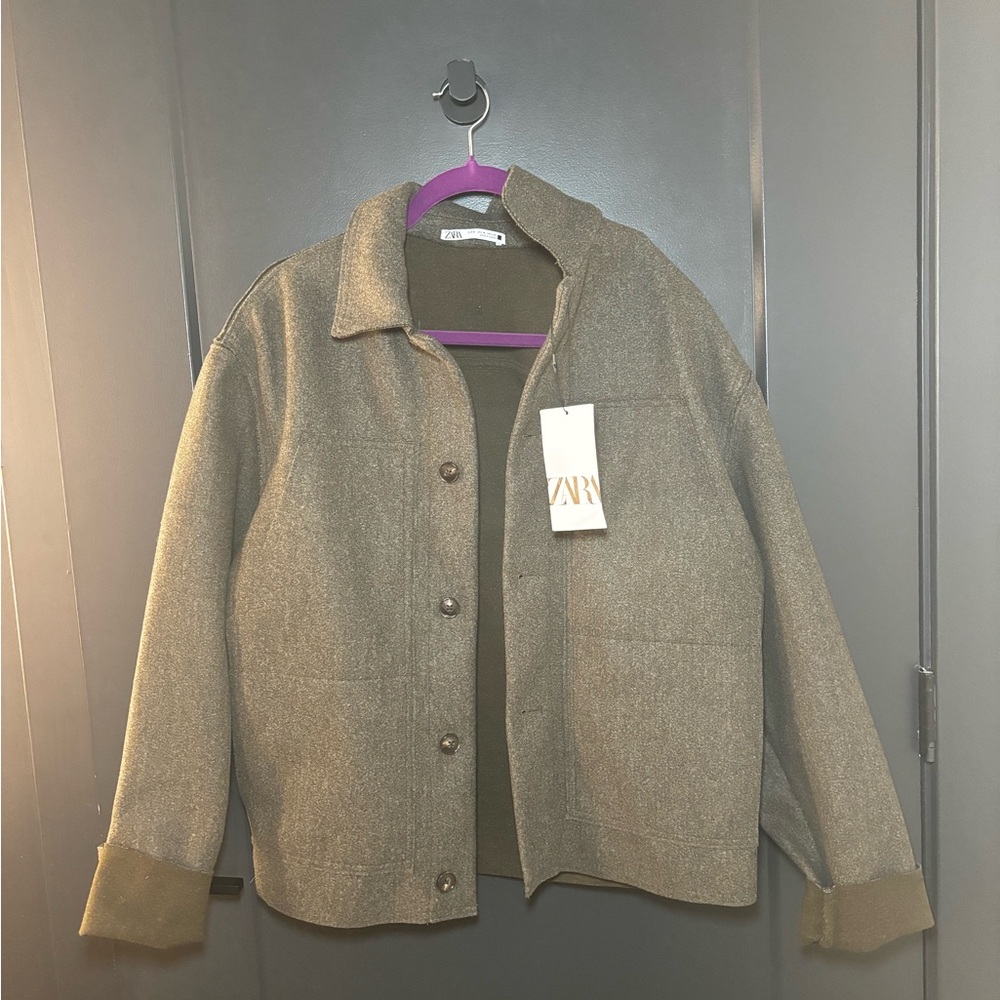Zara Men’s Olive Green Jacket